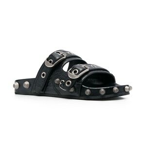 Balenciaga Cagole Studded Leather Sandal 👽